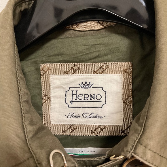 HERNO double-breasted button-fastening jacket, Size 8 (US) - Picture 6 of 7